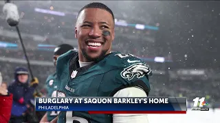 Police search for suspect who broke into Saquon Barkley’s home