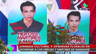 🇳🇮 Nandaime honors its Heroes and Martyrs: "They wanted to change the world"