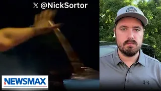 'I have never felt more in danger than I have been out here': Nick Sortor after life was threatened