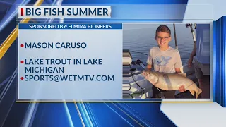 Big Fish Summer - Mason Caruso's lake trout in Lake Michigan