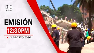 Noticias RCN Broadcast 12:30 p.m. / Thursday, August 13, 2026