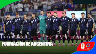 Argentina's starting lineup vs. Jordan