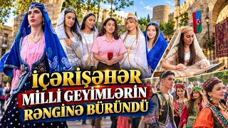 Milli geyimlər İçərişəhərdə nümayiş olundu | APA TV