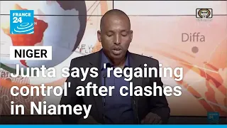 Niger's junta says 'regaining control' after clashes in capital • FRANCE 24 English