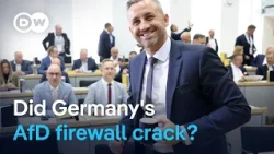 Germany's conservatives face scrutiny after far-right AfD candidate wins top post | DW News