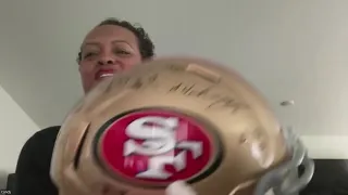 Die-hard Niners fan following team to Australia