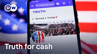 Trump's Truth Social selling early access to posts 'that move the market' | DW News