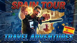Spain Tour! Tavel stream | Exploring Spain🇪🇦