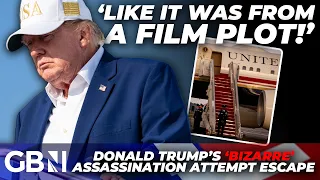 Donald Trump SMUGGLED out of Air Force One in 'BIZARRE' escape from Iranian assassination attempt