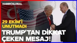 President Erdoğan Spoke with Trump on the Phone! October 29 Message from Trump