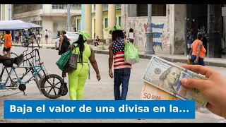 VIDEO: Value of one currency drops in Cuba's informal market