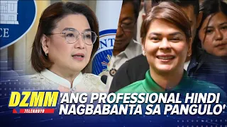 Castro rips VP Duterte: 'Kung professional ka, wala sigurong impeach trial’