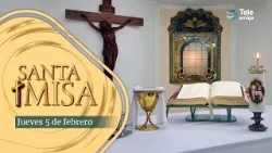 MISA de Hoy ⛪ Jueves 5 de Febrero de 2026 en #Teleamiga