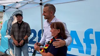 Γερμανία: Αποθέωση για το νέο «αστέρι» του AfD στην τελική ευθεία για τις εκλογές στη Σαξονία-Άνχαλτ