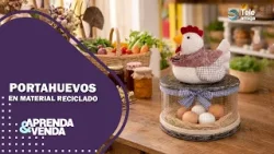 Fácil y rentable! Crea PORTA HUEVOS hermosos | Aprende y Vende desde casa ?✨#aprendayvenda