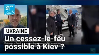 Cessez-le-feu temporaire à Kiev pendant trois jours alors que les émissaires américains s'y rendent