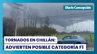 Tornadoes in Ñuble: DMC assesses winds of up to 177 km/h and "skipping" effect