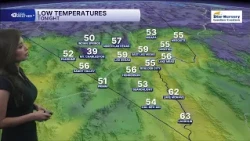 Dry and Mild Tomorrow, Chance of Rain on the Way