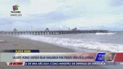 ¡Alerta verde! COPECO bajo vigilancia por frente frío en el Litoral del país