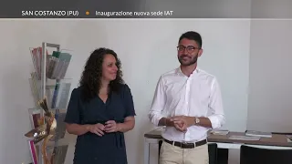 Roto TVRS San Costanzo "Inauguration of the new IAT office"