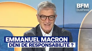Marc Fiorentino on Macron: "I thought he would acknowledge his two main mistakes"