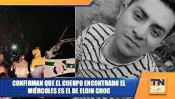 Confirman que el cuerpo encontrado el miércoles es el de Eldin Choc