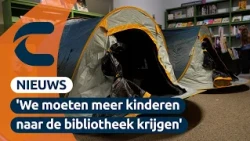 Sleeping among the books at the Zevenaar library | Connect
