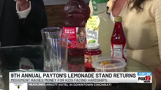 9th annual Payton's Lemonade Stand returns