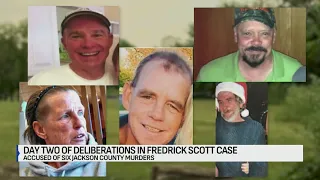 No verdict returned in Fredrick Scott trial, jury to continue deliberating Monday