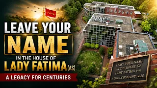 Leave Your Name in the House of Lady Fatima (as) | A Legacy for Centuries