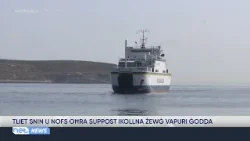 3 snin u nofs oħra suppost ikollna żewġ vapuri ġodda