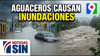 Downpours cause flooding in urban areas | SIN Evening News with Alicia Ortega