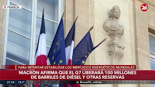 🛢️ MERCADO ENERGÉTICO | El G7 libera 100 millones de barriles de reservas para estabilizar precios
