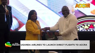 Uganda Airlines to launch direct flight to Accra - Evening News on Adom TV (22-09-26)