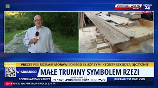 Small coffins as a symbol of the Volhynia Massacre. wPolsce24 News