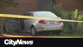 Women in her 70s critically injured after car crashes into school