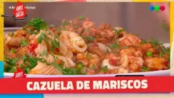 Queso de Cabra - Cazuela de Mariscos - Arroz Amarillo - Semifredo de Higos | ARIEL EN SU SALSA