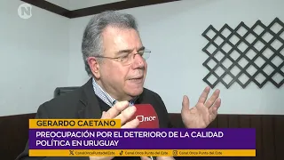 Gerardo Caetano | Deterioro de la calidad política