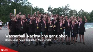 Water Polo Juniors on Top: Barracudas Win German Championship Title