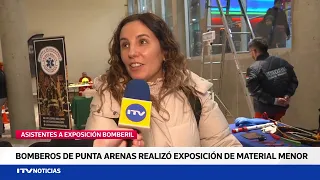 Bomberos de Punta Arenas exhibió equipamiento especializado utilizado en emergencias y rescates