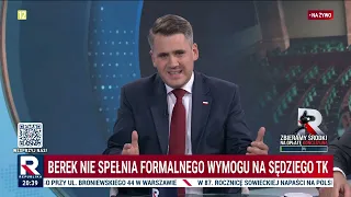 Berek nie spełnia formalnego wymogu na sędziego TK | Gość Dzisiaj