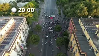 Protesta në ditën e 44, ja pjesëmarrja në orën 20:00 | ABC News Albania