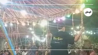 في قرية الدلجمون بالغربية.. مولد سيدي عمر أبو عجاجة الخزرجي يجذب آلاف الزائرين