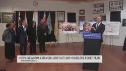 Newsom, Lurie outline homeless relief plan
