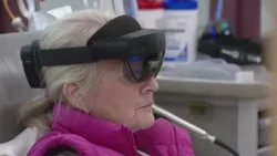 Blood provider hopes using mixed reality goggles during donations will reduce stress, increase numbe