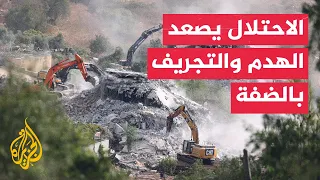 UN Report: Hundreds of structures demolished and thousands of Palestinians displaced in the West ...