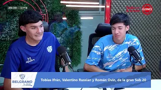 BELGRANO YOUR PASSION - Tobias Ifrán, Valentino Russian and Román Ovín, from the great U-20 team