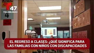 Back to school: What it means for families with children with disabilities