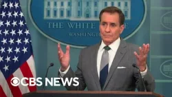 Watch: White House adamantly denies Iran gave warning before attack on Israel