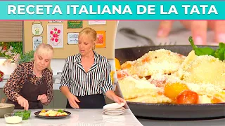 How delicious! Claudia Villafañe surprised everyone with smoked eggplant ravioli